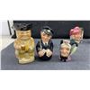 Image 6 : Royal Doulton Character and Toby Jugs Including Lumberjack D6613 and More