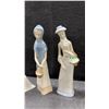 Image 3 : Lladro Style Porcelain Figurines, Goebel M.I. Hummel, Pincushion Half Doll, Kitchen Prayer and More