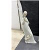 Image 4 : Lladro Style Porcelain Figurines, Goebel M.I. Hummel, Pincushion Half Doll, Kitchen Prayer and More