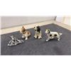 Image 5 : Collection of Glazed Ceramic Animal Figurines Including Collie, Spaniels, Terriers