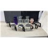Image 1 : Bunn and Mr. Coffee Glass Carafes, Clear, Purple, and Pink Frosted Glass Vases and More