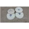 Image 5 : Blue and White Ceramics: Burleigh Calico, Royal Doulton, Delft Plates, Ceramic Clogs, and More