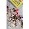 Image 7 : Christmas Décor Assortment: Ceramic Dove Cross, Ornaments, Mini Tree, Snowman, Noel Sign and More