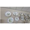 Image 4 : Royal Albert "Silver Birch" Bone China Dinnerware Set, Plates, Cups, Saucers and More 29x
