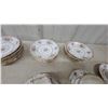 Image 4 : Royal Albert "Petit Point" Bone China Tea Set with Cups, Saucers, and Plates 42x