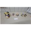 Image 1 : Ceramic Toby Character Jugs and Windmill Figurines, Group of Five
