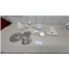 Image 1 : Assorted Porcelain Teaware with Floral Patterns and Gold Trim, Teapots, Plates and More Chintz