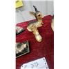 Image 2 : Collection of Ceramic Fawn Figurines and Bookends
