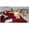 Image 5 : Collection of Ceramic Fawn Figurines and Bookends