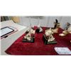 Image 6 : Collection of Ceramic Fawn Figurines and Bookends