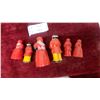 Image 5 : Vintage Black Americana Mammy and Butler Plastic Salt and Pepper Shakers and Figurines 3x Sets