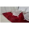 Image 2 : Vintage Cut Crystal and Decorative Glass Collection, Vases, Bowls, Gold Accents and More