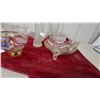 Image 3 : Vintage Cut Crystal and Decorative Glass Collection, Vases, Bowls, Gold Accents and More