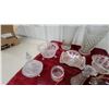 Image 6 : Vintage Cut Crystal and Decorative Glass Collection, Vases, Bowls, Gold Accents and More