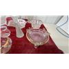 Image 8 : Vintage Cut Crystal and Decorative Glass Collection, Vases, Bowls, Gold Accents and More