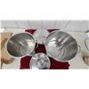 Image 5 : 2x Stainless Steel Pots with Lids
