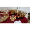 Image 6 : Depression Glass Lot: Jeannette Swirl Yellow Bowls, Federal Mayfair Pink Plates and More