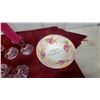 Image 2 : Vintage Porcelain and Glassware Collection with Pastoral Bowls, Goblets, Tumblers and More