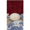 Image 11 : Royal Essex Ironstone "Shakespeares Country" Blue and White Dinnerware Set