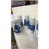 Image 13 : Royal Essex Ironstone "Shakespeares Country" Blue and White Dinnerware Set