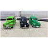 Image 2 : Three 1:18 Scale Die-Cast Ford Sedan Delivery Models, 1940 and 1937, with Display Cases