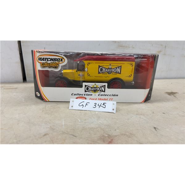 Matchbox Collectibles 1925 Ford Model TT Champion Spark Plugs Die-Cast Truck