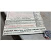 Image 8 : Vintage Maple Leaf Anti-Freeze Chart, 32 x 14", Alco-Meter Banner 12 x 36" and Letter