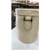 Image 4 : Medalta Potteries Ltd. Medicine Hat Alberta 10 Imperial Stoneware Crock, Has a Crack