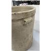 Image 5 : Medalta Potteries Ltd. Medicine Hat Alberta 10 Imperial Stoneware Crock, Has a Crack