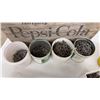 Image 3 : Vintage Pepsi-Cola Wooden Crate with Assorted Nails, Screws, and More