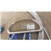 Image 3 : Moen Ceramic Toilet Tank Lid with Dual-Flush Button, Flush Valve, Water Lines 1/2" Multiple Pieces