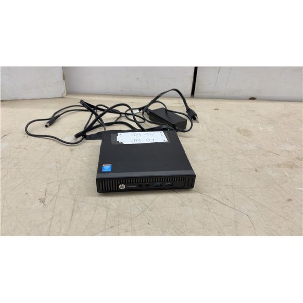 HP ProDesk 600 G1 DM Desktop Mini Computer, Intel Core i3, SSD, Wi-Fi, Windows 11
