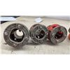 Image 9 : Ridgid Manual Pipe Threading Set with Die Stocks, Assorted Die Heads and Metal Storage Box