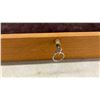 Image 7 : Very Nice Wooden Showcase with Glass Lid, Lock, and Key, 15 x 26"