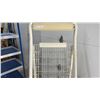 Image 6 : Folding Metal Magazine and Book Display Rack With Wheels 5.5 ' x 2'