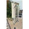 Image 9 : Folding Metal Magazine and Book Display Rack With Wheels 5.5 ' x 2'