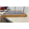 Image 4 : Wooden Showcase with Plexiglass Top, 20 1/4 x 24 3/4"