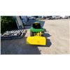 Image 7 : John Deere 112 Garden Tractor With Rear-Mounted Rototiller, Mower Deck. Vintage 70s New Battery Runn