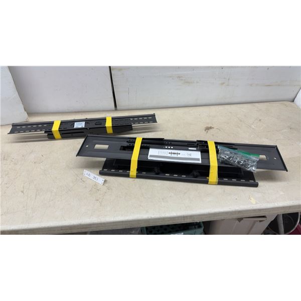 Two TV Mounts: AVA PZL8601 Full Motion for TVs up to 80" and 150 Pounds, VESA 75 x 75" & 130 Pounds