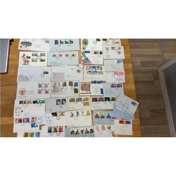 Collection of Approximately 42 1st Day Issues