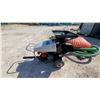 Image 2 : Black Max 10 HP Ground Keeper Wood Chipper/Shredder with Briggs & Stratton OHV Engine Running