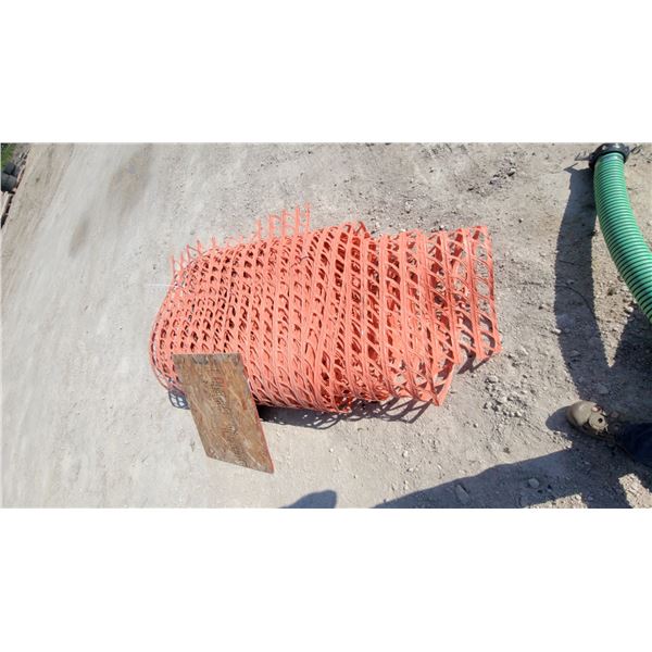 Orange Construction Fencing, Snow Fence 60'
