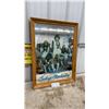Image 1 : Dallas Cowboys Cheerleaders Mirror in Wood Frame 23 x 31