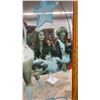 Image 4 : Dallas Cowboys Cheerleaders Mirror in Wood Frame 23 x 31