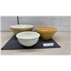 Image 1 : T.G. Green Gripstand Size 6 Mixing Bowl, Medatta 10 Ironstone #8 Ironstone Bowl