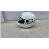 Image 1 : Novo Full-Face Motorcycle Helmet, White with Clear Visor, DOT Certified