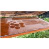 Image 4 : Two Wooden Folding Tables 96 x 30
