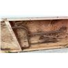 Image 5 : Two Painted Wood Folding Tables with Metal Legs 97 x 33
