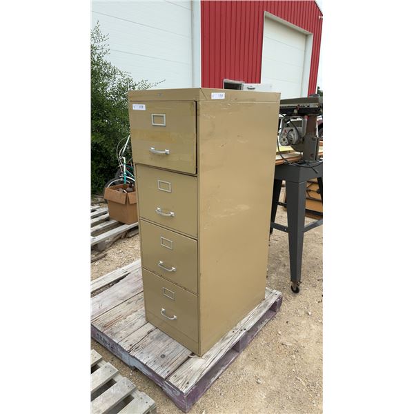 Cole Litton 5-Drawer Filing Cabinet, Made in Canada 27 x 18 x 53