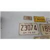 Image 1 : Vintage Canadian License Plates, Manitoba Snowmobile 1979-82, Winnipeg & Altona Bicycle and More